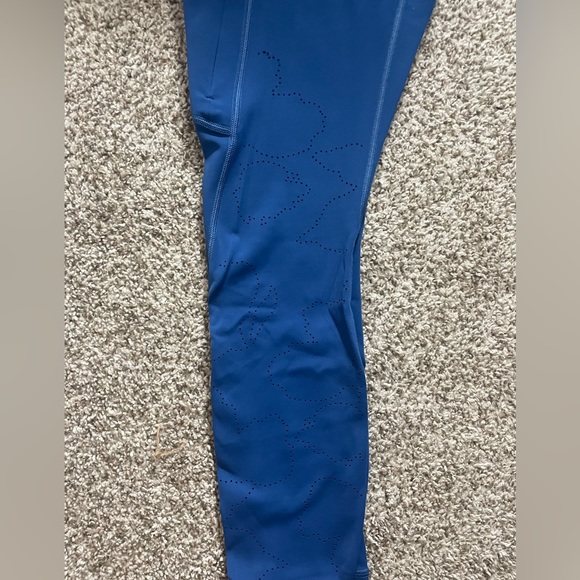 ATHLETA ALL IN REACTION 7/8 TIGHT Medium Atlantis Blue - Picture 6 of 9